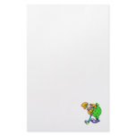 Golfer Clown Customized Stationery