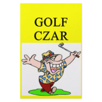 GOLFer czar joke stationery by jimbuf GOLFer czar joke stationery