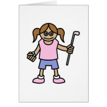 Golfer Girl cards