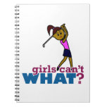 Golfer Girl Note Book