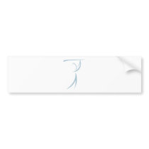 Golfer Icon Bumper Stickers