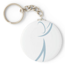 Golfer Icon Key Chain