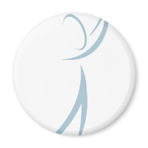 Golfer Icon Magnet