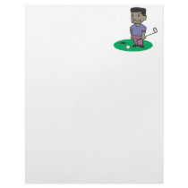 Golfer Custom Letterhead