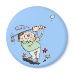 Golfer Magnet