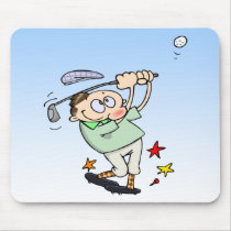 Golfer Mousepad