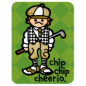 golfer on the green tee. t-shirts