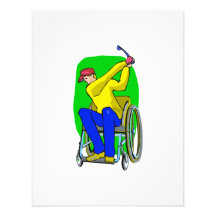 Golfer Personalized Announcement