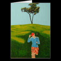 Golfer Searching for Ball cards