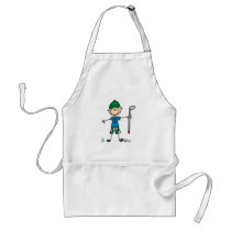 Golfer Tshirts and Gifts aprons
