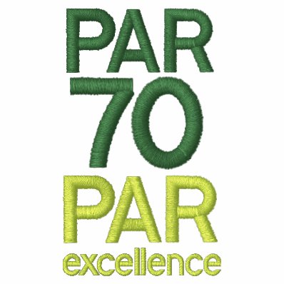 Golfers 70th Birthday Party Shirts Polo Shirts