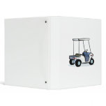 Golfers cart binders