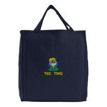 Golfers Embroidered Bag embroidered bags