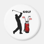 Golfers Fridge Magnet