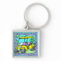 golfer's Key Chain Design