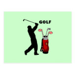 Golfers Postcards