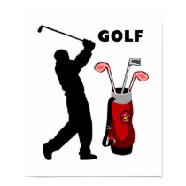 Golfers posters