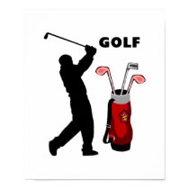 Golfers posters