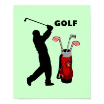 Golfers posters