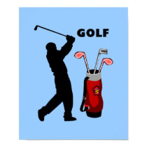 Golfers posters