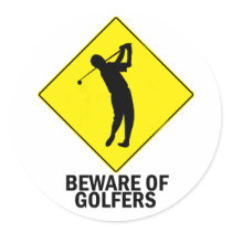Golfers stickers