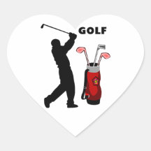 Golfers Stickers