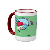 GOLFING AROUND mugs by This_and_That GOLFING AROUND mugs