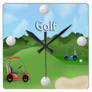 Golfing Clock