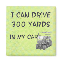 Golfing Drive magnets