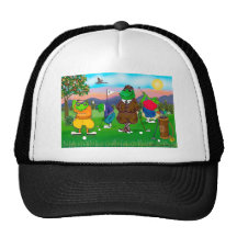Golfing Frogs - Tournament Trucker Hat