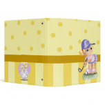 Golfing Girl Binder