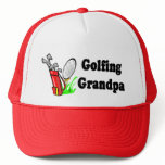 Golfing Grandpa T-shirts and Gifts. hats