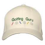 Golfing Guru Embroidered Baseball Cap
