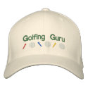 Golfing Guru embroidered hats by Embroidery4U Golfing Guru embroidered hats