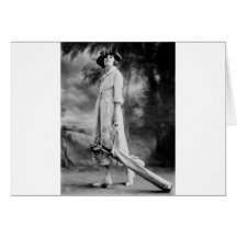 Golfing in Style, 1920s Greeting Cards