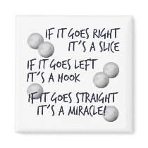 Golfing  Miracle magnets