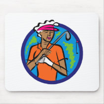 Golfing mousepads