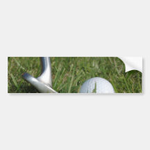 Golfing Photo Bumper Stickers