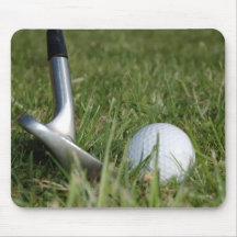 Golfing Photo Mouse Pad