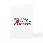 Golfing Santa cards