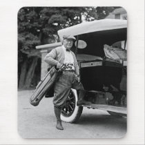 Golfing Senator, 1920s Mouse Pad