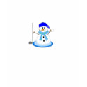 Golfing Snowman t-shirts by seashell2 Golfing Snowman t-shirts