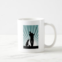 golftrolley+golfer zazzle mug