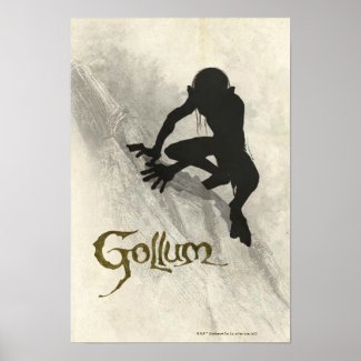 Gollum Concept Sketch Poster