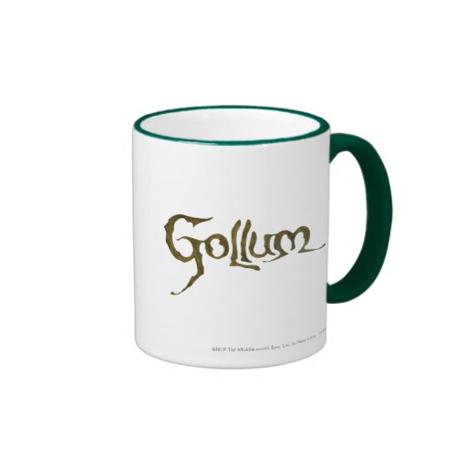 Gollum Name - Textured Mug