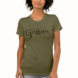 Gollum Name - Textured T Shirts