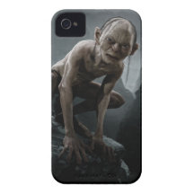 Gollum on a Rock iPhone 4 Cases