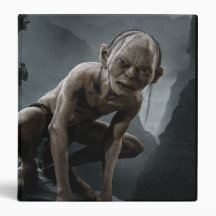 Gollum on a Rock Vinyl Binder