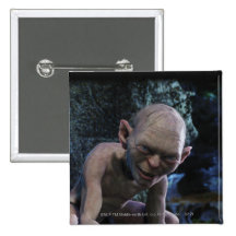 Gollum with Smile Pinback Button