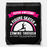Golly Girls: Super Awesome Figure Skater Drawstring Backpack